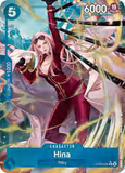 Card Keychain - One Piece - Hina Character Alt Art ST06-006