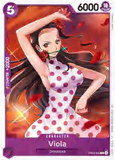 Card Keychain - One Piece - Viola Character Parallel/Alt Art, Super Rare OP04-090