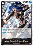 Card Keychain - One Piece - Miss Doublefinger(Zala) Character OP02-021