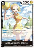 Card Keychain - One Piece - Miss.Valentine(Mikita) Character EB01-047