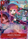 Card Keychain - One Piece - Jewelry Bonney Character Promo P-004