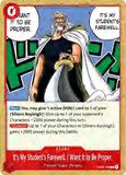 Card Keychain - One Piece - Silvers Rayleigh Event EB01-039