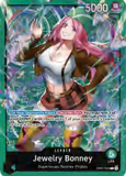 Card Keychain - One Piece - Jewelry Bonney Leader Foil OP01-019