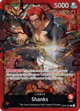 Card Keychain - One Piece - Shanks Leader Foil OP01-001