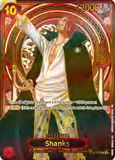 Card Keychain - One Piece - Shanks Character Secret Rare, full art, foil OP01-120