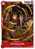 Card Keychain - One Piece - Howling Gab Character OP07-006