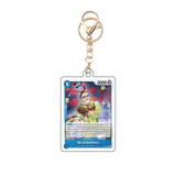 Card Keychain - One Piece - Mr.3(Galdino) Character OP02-094