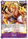 Card Keychain - One Piece - Nami Character OP03-040