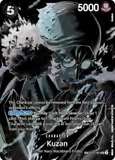 Card Keychain - One Piece - Kuzan Character Inverse Art Alt Art OP02-096