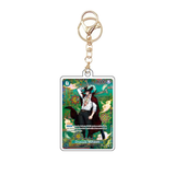 Card Keychain - One Piece - Dracule Mihawk Character Foil, Alt Art ST07-006