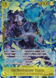 Card Keychain - One Piece - Bartholomew Kuma Character Foil, Alt Art OP02-059