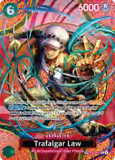 Card Keychain - One Piece - Trafalgar Law Secret Rare Foil OP01-077
