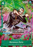 Card Keychain - One Piece - Roronoa Zoro Character Promo, Alt Art P-000