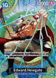 Card Keychain - One Piece - Edward.Newgate Character Alt Art, Foil OP02-004