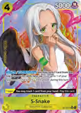 Card Keychain - One Piece - S-Snake Character Foil OP06-020