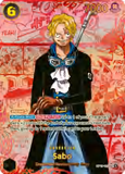Card Keychain - One Piece - Sabo Character Manga Art / Alt Art OP04-001