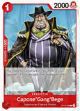 Card Keychain - One Piece - Capone"Gang"Bege Character Foil OP03-014