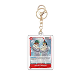 Card Keychain - One Piece - Shachi & Penguin Character OP14-006