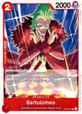 Card Keychain - One Piece - Bartolomeo Character OP01-016