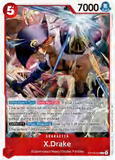 Card Keychain - One Piece - X.Drake Character Foil OP04-010