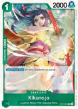 Card Keychain - One Piece - Kikunojo Character OP01-073