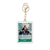 Card Keychain - One Piece - Shanks Character Foil OP01-057