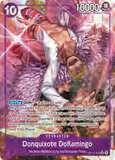 Card Keychain - One Piece - Donquixote Doflamingo Character Alt Art / Parallel Art