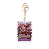Card Keychain - One Piece - Donquixote Doflamingo Character Foil OP04-080