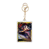 Card Keychain - One Piece - Crocodile Parallel/Alt Art Foil