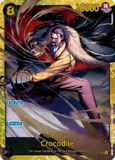 Card Keychain - One Piece - Crocodile Parallel/Alt Art Foil