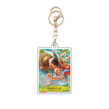 Card Keychain - One Piece - Monkey.D.Luffy Parallel/Alt Art Manga Art OP05-069