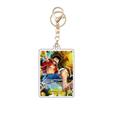 Card Keychain - One Piece - Monkey.D.Luffy Character Secret Rare OP05-060