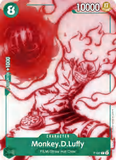 Card Keychain - One Piece - Monkey.D.Luffy Character promo, Alt Art P-043