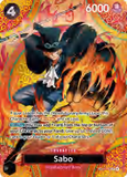 Card Keychain - One Piece - Sabo Character Foil, Alt Art
