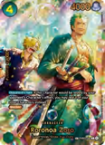Card Keychain - One Piece - Roronoa Zoro Character Promo, Alt Art, Foil P-025