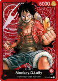Card Keychain - One Piece - Monkey.D.Luffy Leader ST01-001