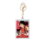 Card Keychain - One Piece - Monkey.D.Luffy Character Parallel Art, foil ST01-012