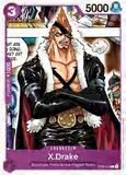 Card Keychain - One Piece - X.Drake Character OP01-061
