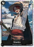 Card Keychain - One Piece - Shanks Character Foil ST08-005