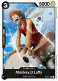 Card Keychain - One Piece - Monkey.D.Luffy Character ST04-011