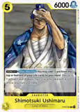 Card Keychain - One Piece - Shimotsuki Ushimaru Character Empty ST09-010