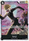 Card Keychain - One Piece - Sanji Character Promo, Alt Art, Holographic L1TH-008