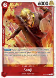 Card Keychain - One Piece - Sanji Character ST01-006