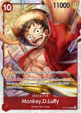 Card Keychain - One Piece - Monkey.D.Luffy Character ST10-006