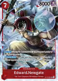 Card Keychain - One Piece - Edward.Newgate Character Foil ST03-009