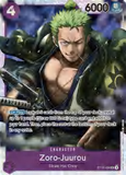 Card Keychain - One Piece - Zoro-Juuro Character Promo ST10-004 P1