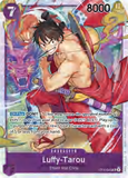Card Keychain - One Piece - Luffy-Tarou Character Basic ST04-006