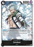 Card Keychain - One Piece - Smoker Character Special Rare ST10-001