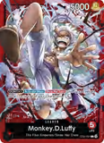 Card Keychain - One Piece - Monkey.D.Luffy Leader Alt Art, Foil ST12-001