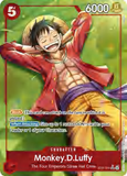 Card Keychain - One Piece - Monkey.D.Luffy Character Empty ST01-014